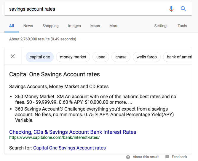 A screenshot of an "IQ-bubble" featured snippet on the SERP